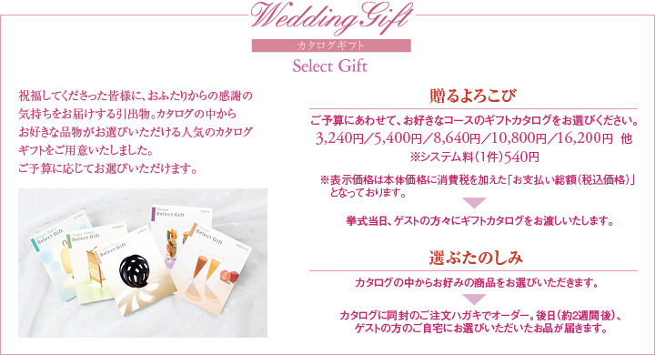 Wedding Gift �J�^���O�M�t�g