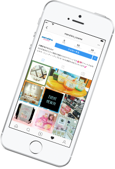 まるひろコスメ公式instagram表示画面