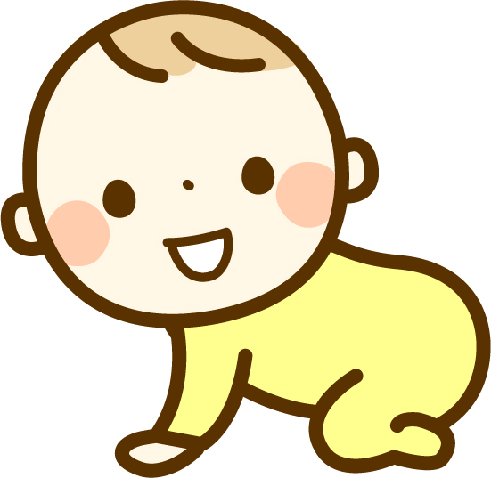 最高のハイハイ かわいい 赤ちゃん イラスト かわいいディズニー画像